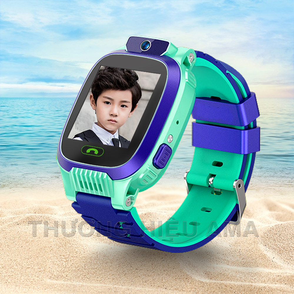 Đồng Hồ Thông Minh Định vị Trẻ em AMA Watch Y79 Pin khỏe Ngôn ngữ Tiếng Việt sài Sim 4G gọi Điện thoại 2 chiều Hàng nhập khẩu