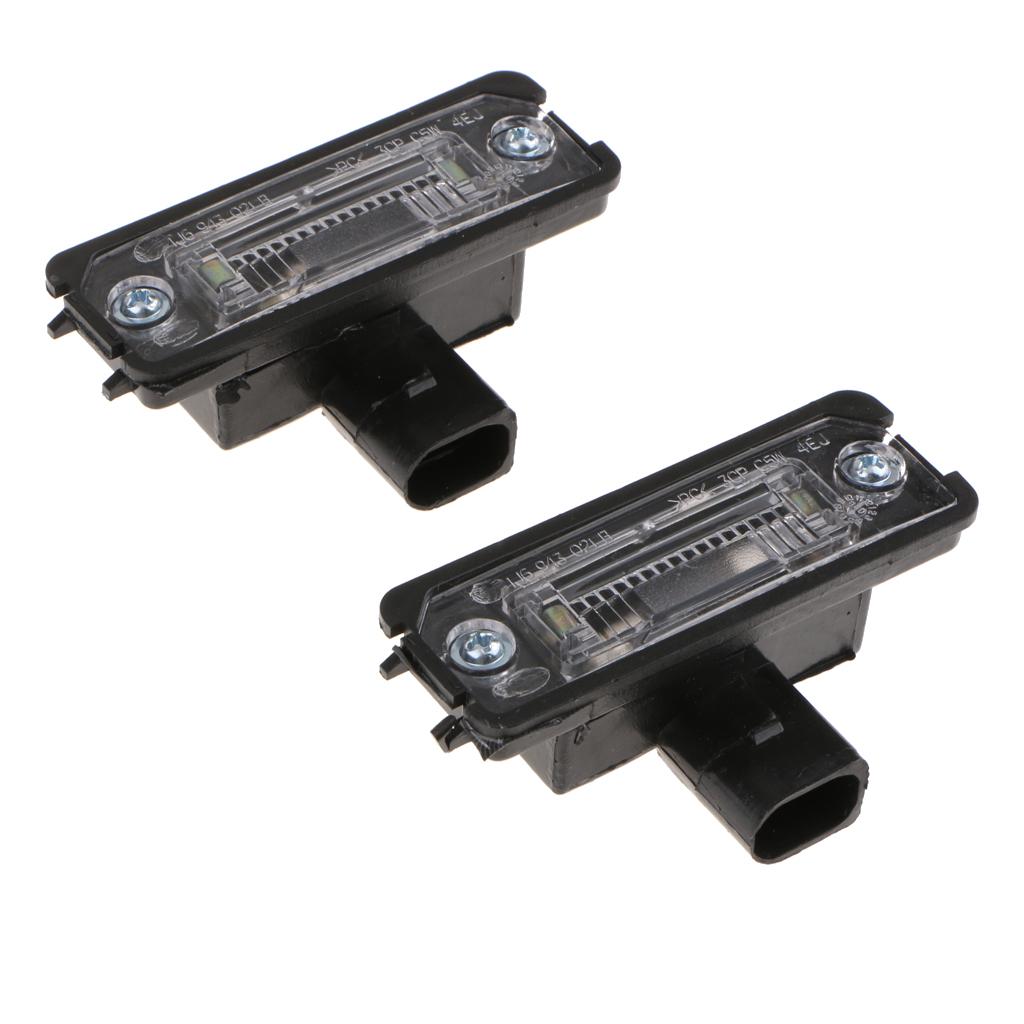 1 Pair Stop Brake Light License Plate Light Lamp