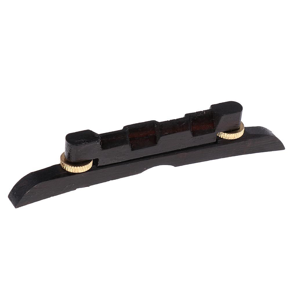 Ebony Mandolin Bridge for Mandolin Replacement Accessory