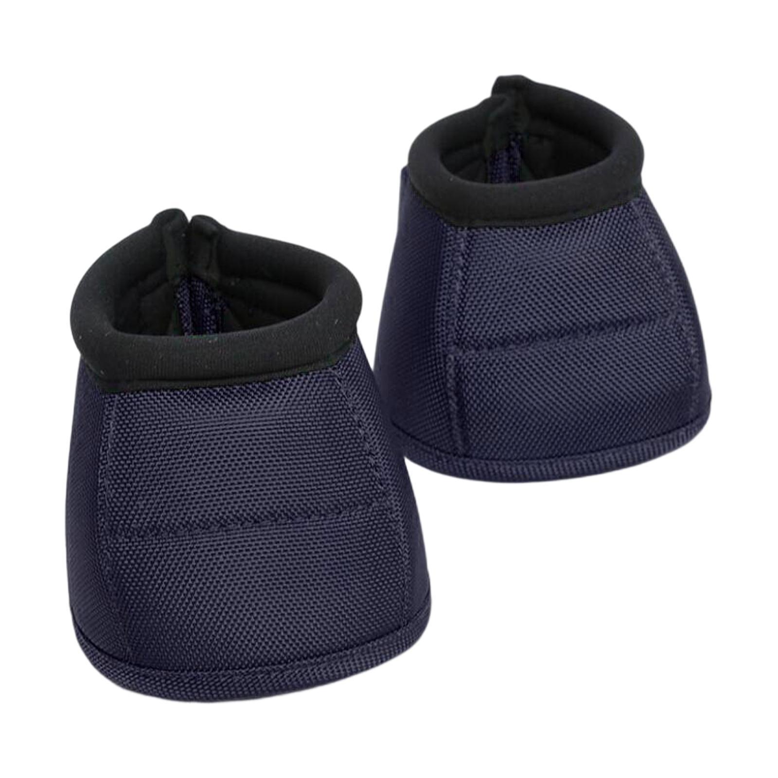Horse Bell Boots Protector Guard Bowl Shock Absorbing Hoof Boot