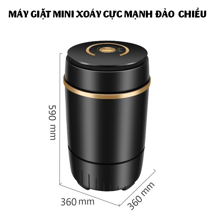 Máy giặt mini DEKA XPB-66 tiết kiệm điện nước cho sinh viên và em bé- Hàng chính hãng