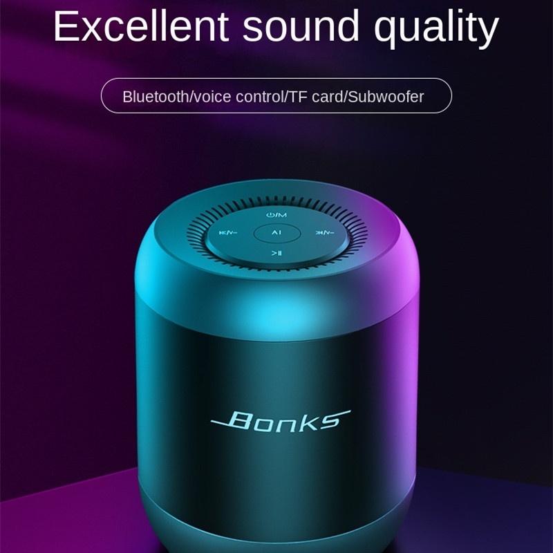 Loa Bluetooth Không Dây Thông Minh TWS Series Hỗ Trợ Thẻ Máy Tính Để Bàn