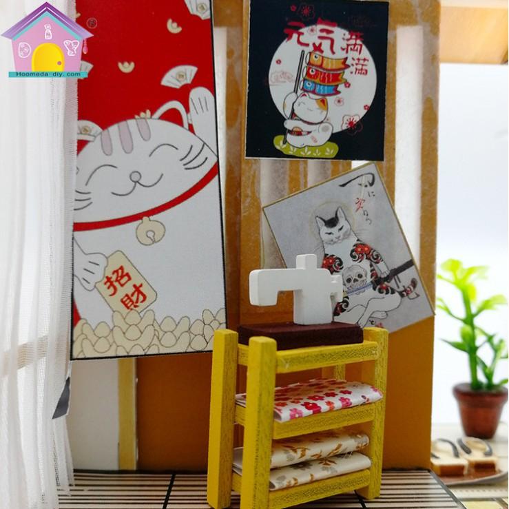 HN * Lắp ghép nhà búp bê - Căn phòng phong cách Nhật - Charming Room
