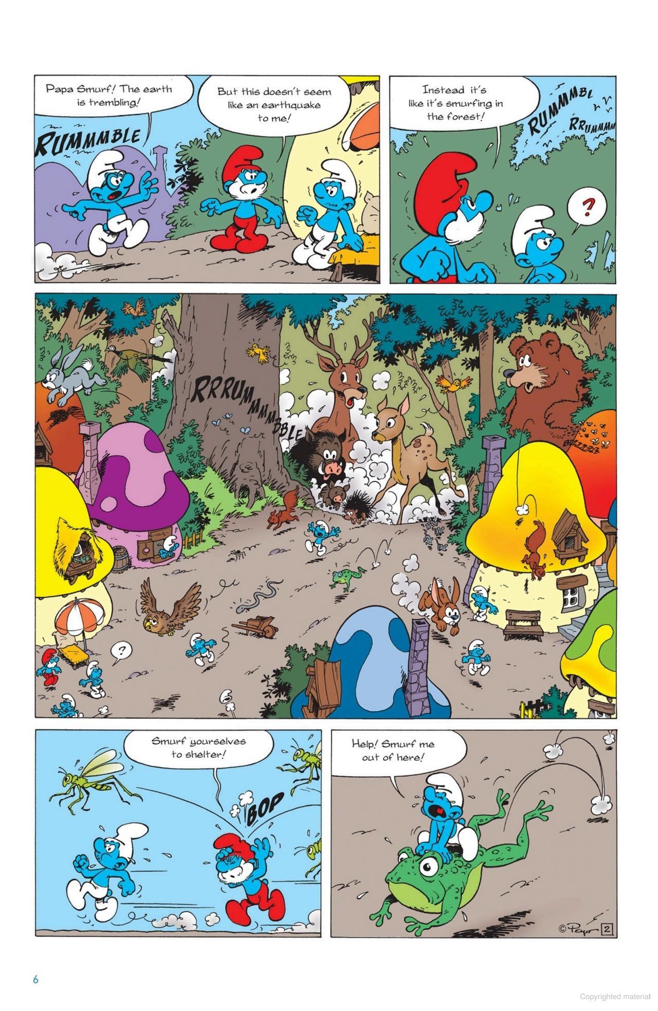 Sách ngoại văn: The Smurfs #21 - The Wild Smurf