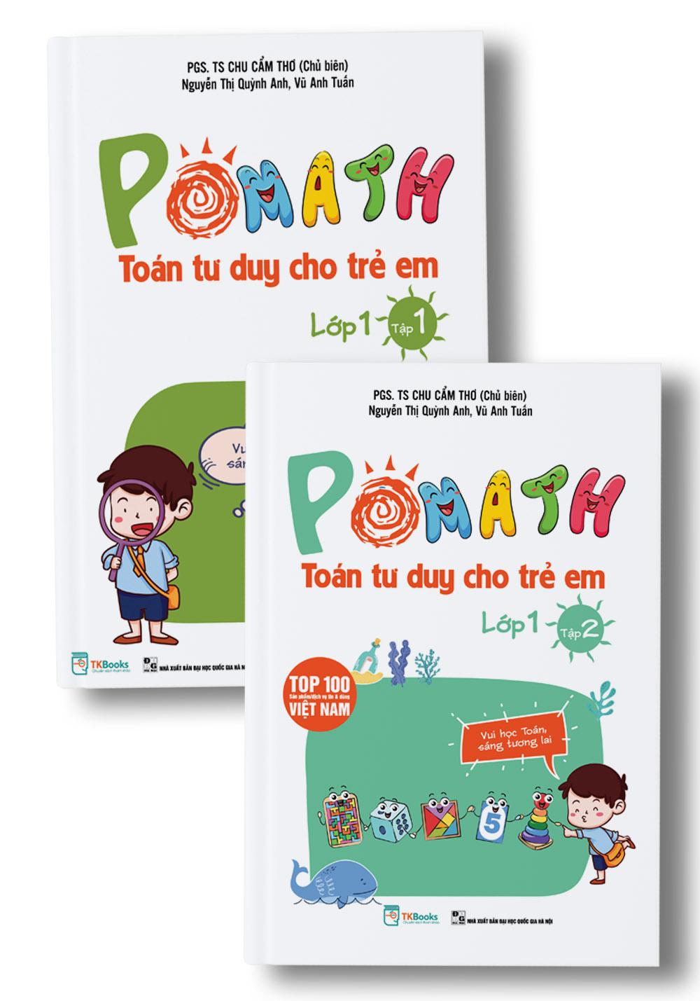 Combo Pomath Toán Tư Duy Cho Trẻ Em – Lớp 1