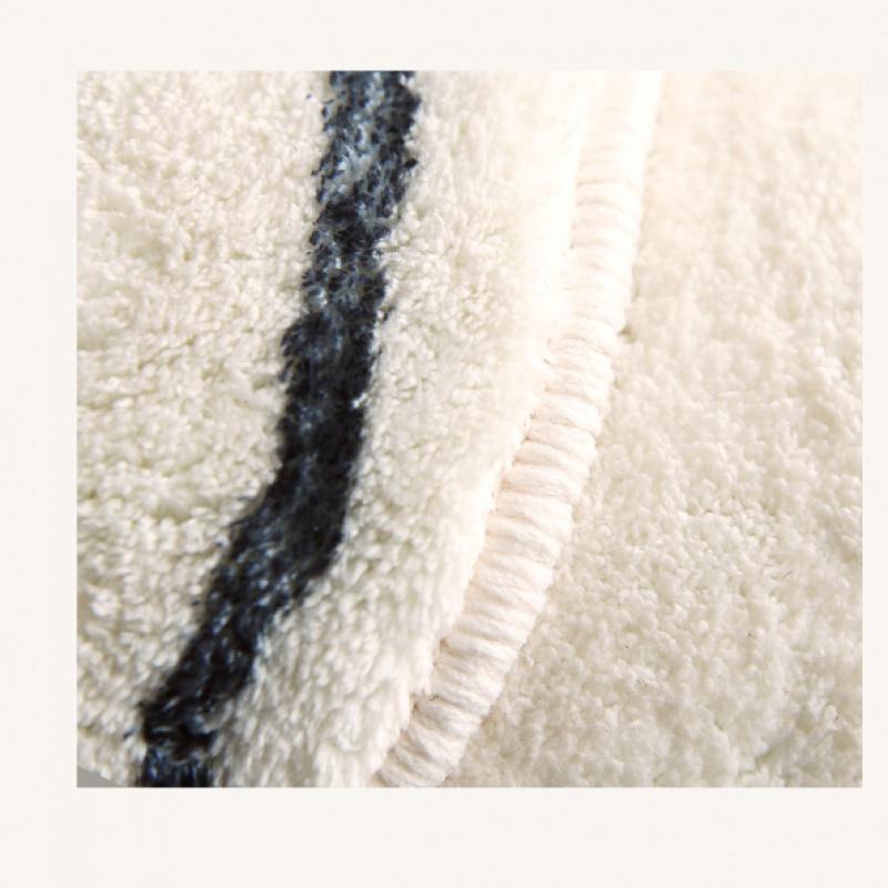 Thảm Lông Trải Sàn Hình Mèo Đơn Giản Phong Cách Bắc Âu