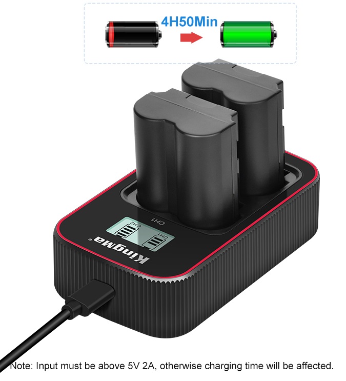 Pin sạc Kingma Ver 3 cho Fujifilm NP-W235 , Hàng chính hãng