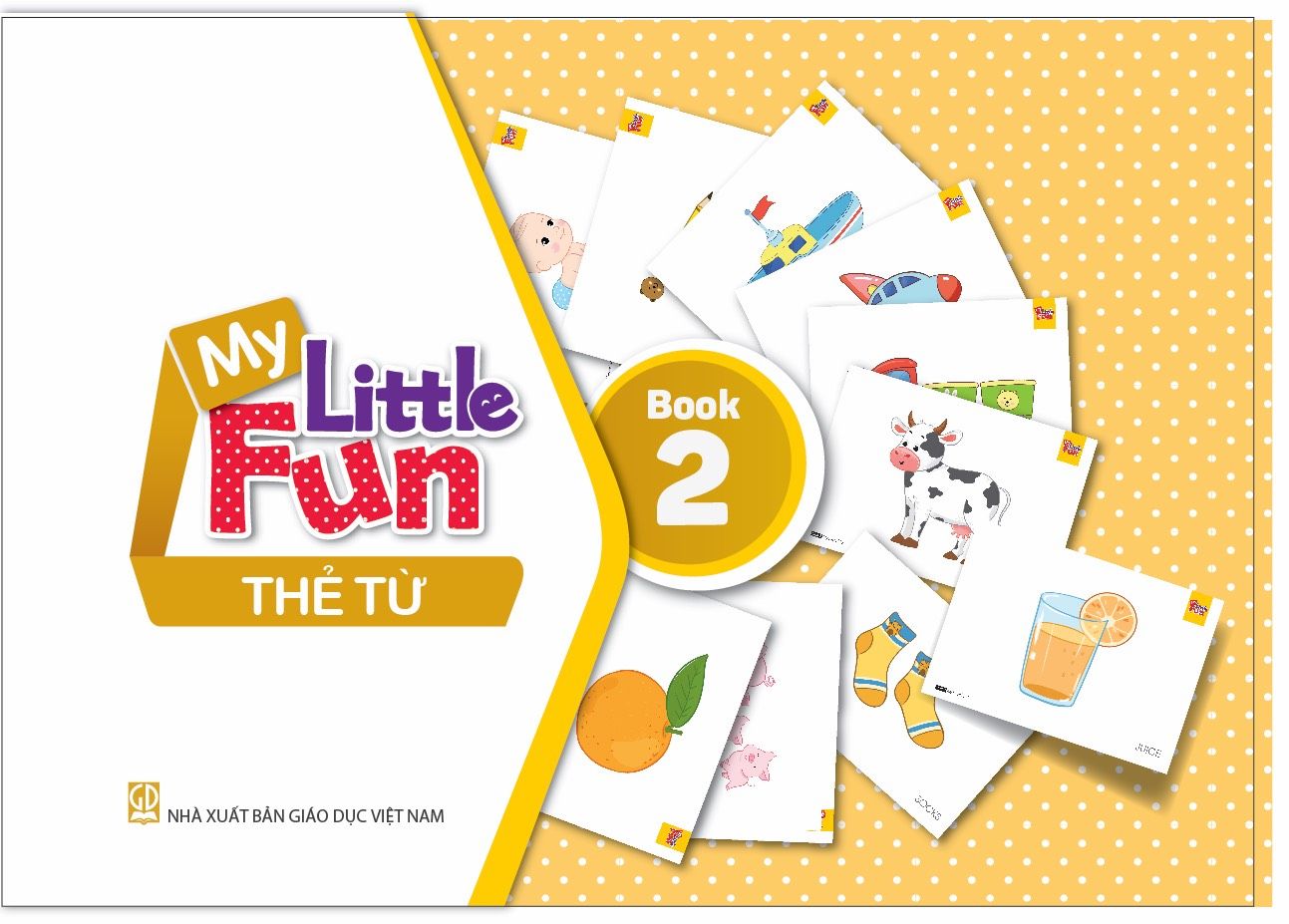 Thẻ từ Tiếng Anh My Little Fun Book 2