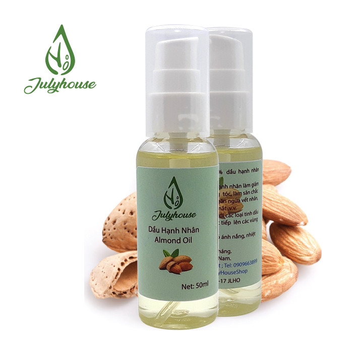 Bộ 2 chai Dầu Hạnh Nhân Julyhouse 100ml