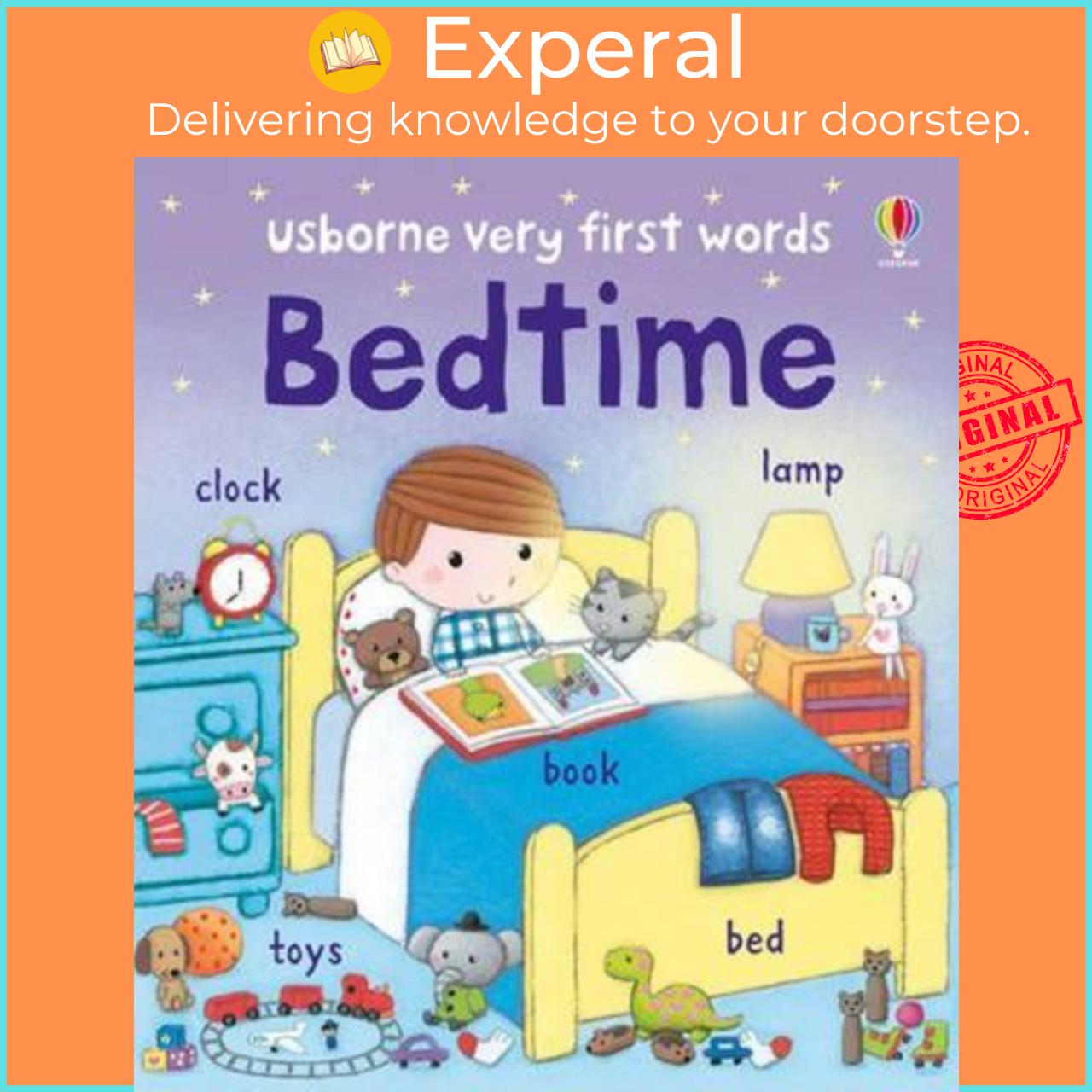 Sách - Usborne Very First Words Bedtime by Felicity Brooks