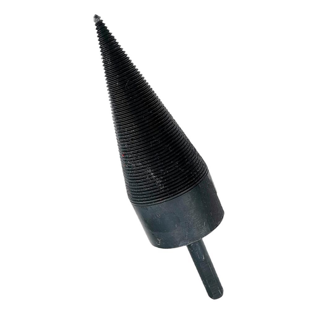 Log Split Splitter Splitting Wood Wedge for Electric Drill/Hammer, Pack of 2