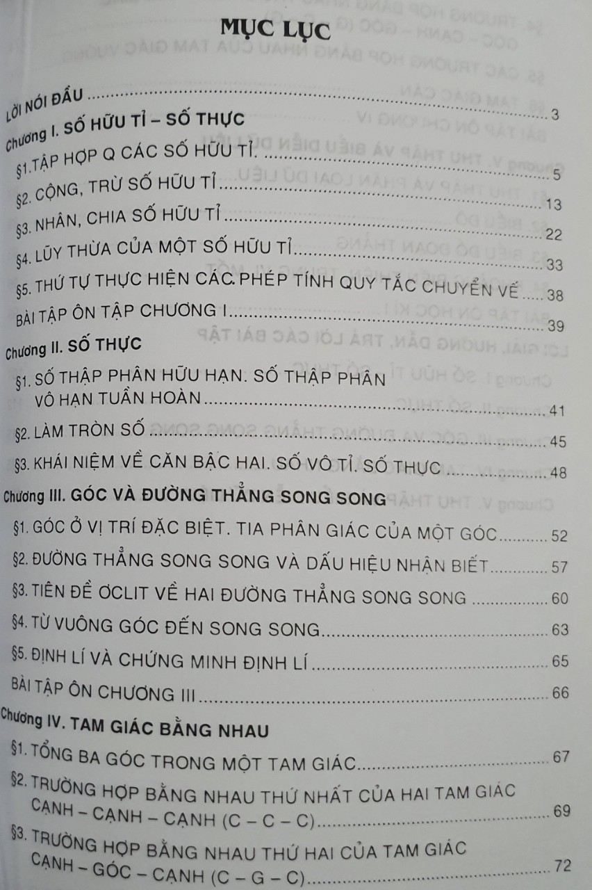 Toán Cơ Bản Và Nâng Cao Lớp 7 Tâp 1