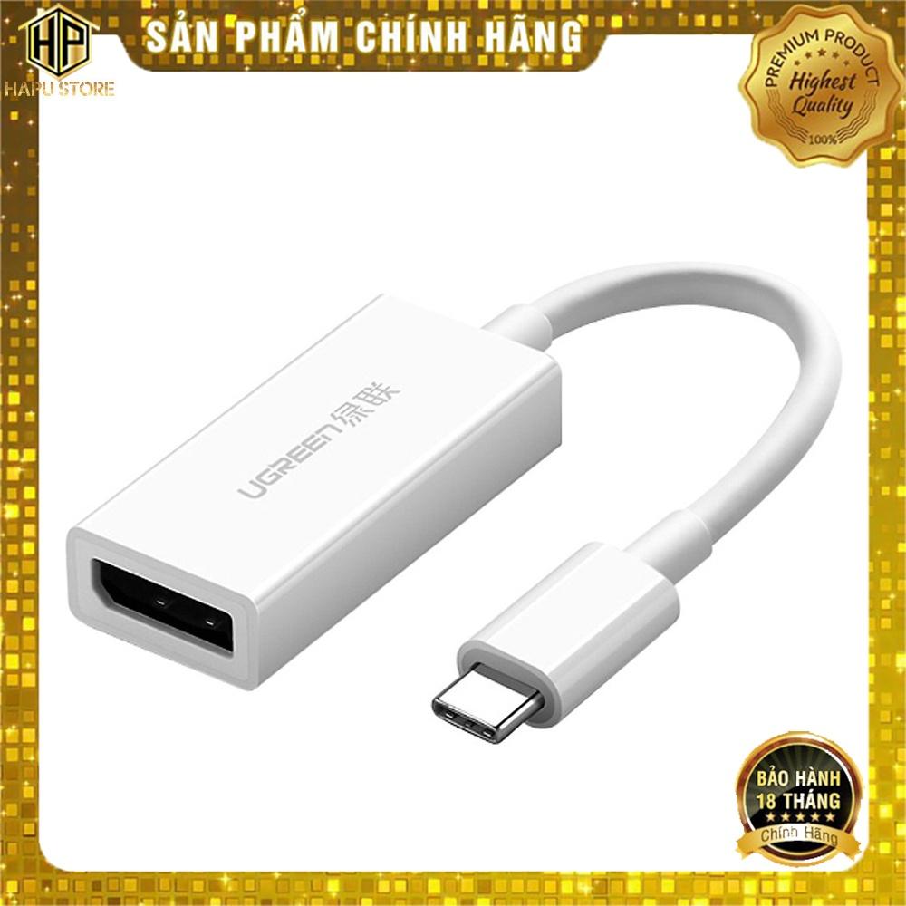 Cáp chuyển USB Type C sang Displayport Ugreen 40372 cao cấp - Hàng Chính Hãng