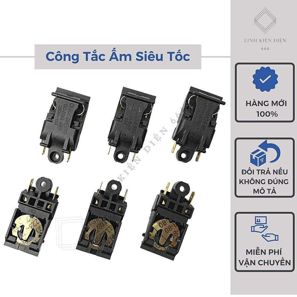 Đế Bình Siêu Tốc Công Tắc Ấm Siêu Tốc Chân Âm Đun Nước 2 Mắt