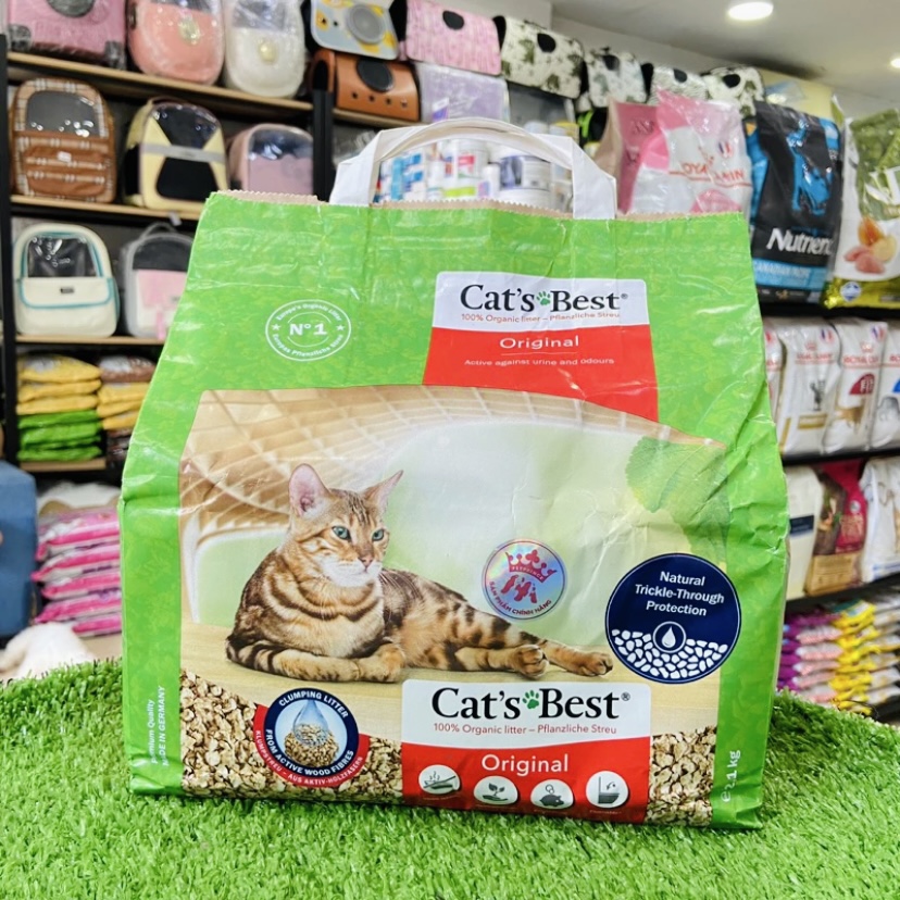 Cát gỗ vệ sinh cho mèo Cat’s Best Original