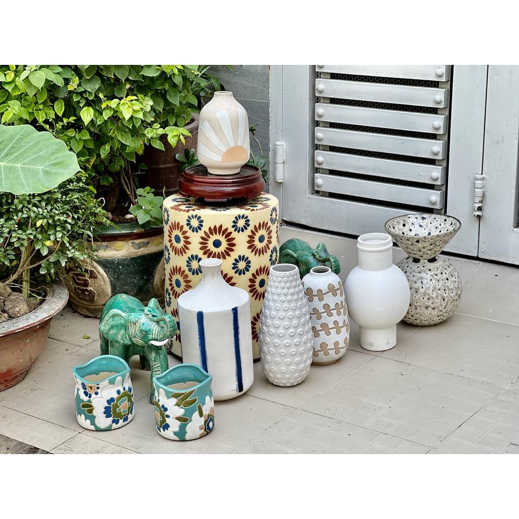 BÌNH HOA XUẤT KHẨU TRANG TRÍ DECOR NGHỆ THUẬT 01