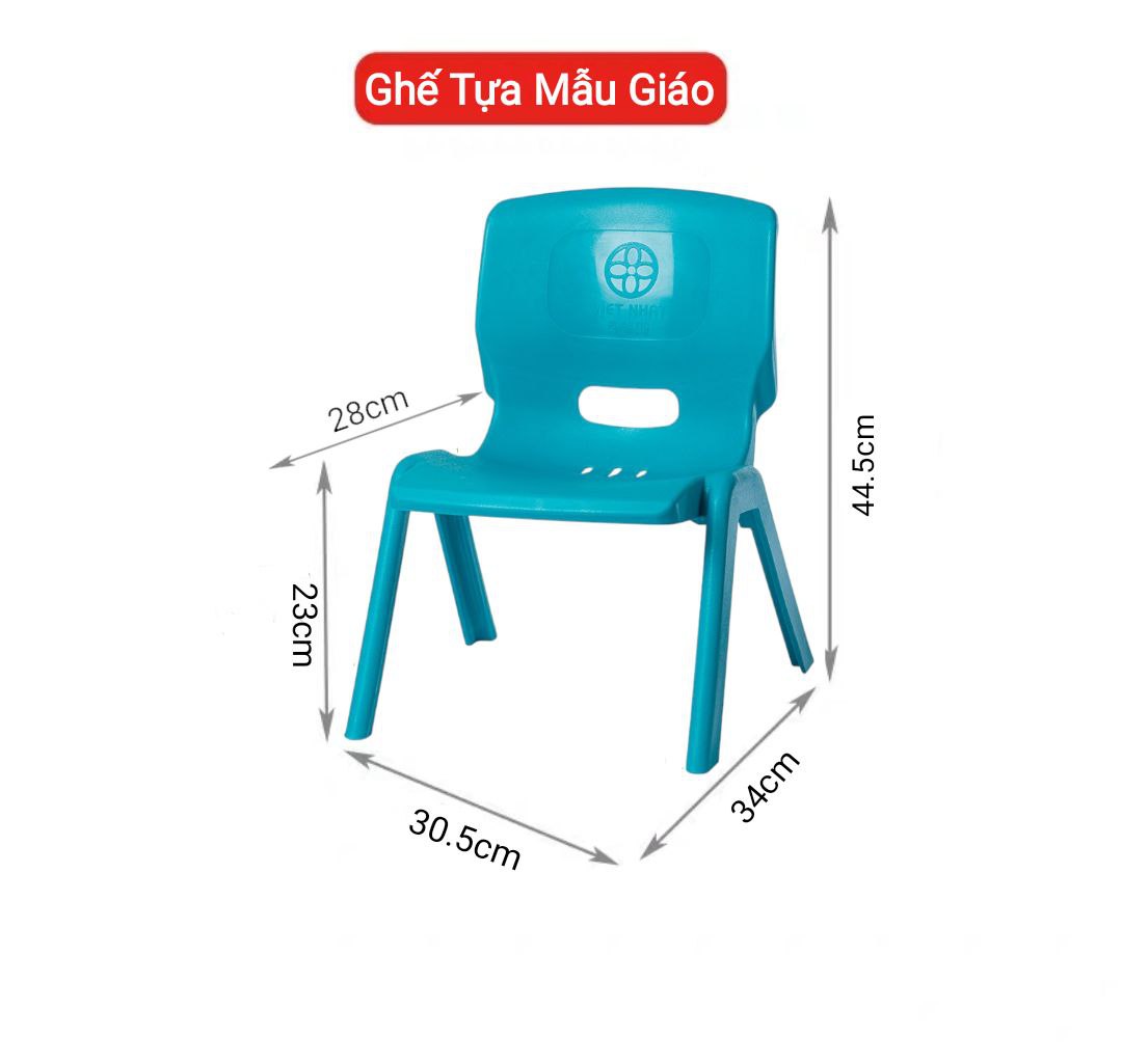 GHẾ TỰA MẪU GIÁO CAO CẤP - GHẾ TỰA CHẮC CHẮN - AN TOÀN - TIỆN LỢI