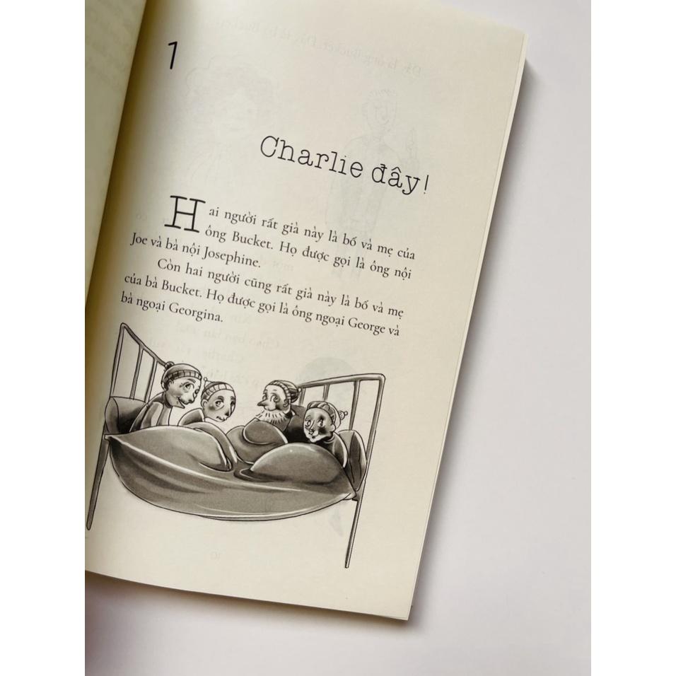 Sách - Roald Dahl - Charlie Và Nhà Máy Sô Cô La - James Và Quả Đào Khổng Lồ - Cô Bé Matilda - Chú Rùa Alfie