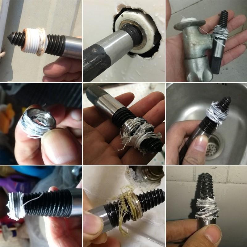Bộ taro ren trái nhổ ốc vít gãy 8 cây , dụng cụ mở ốc vít, mũi khoan lấy ốc gẫy