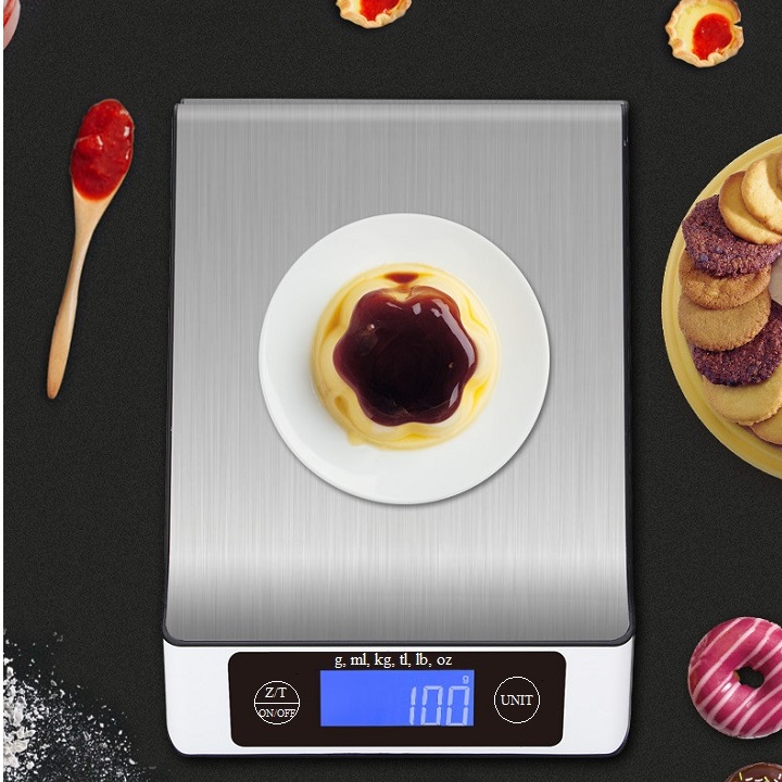 Cân điện tử cao cấp - cân làm bánh nhà bếp độ chính xác cao CX 2020 (Tặng 2 móc treo đồ dán tường ngẫu nhiên)