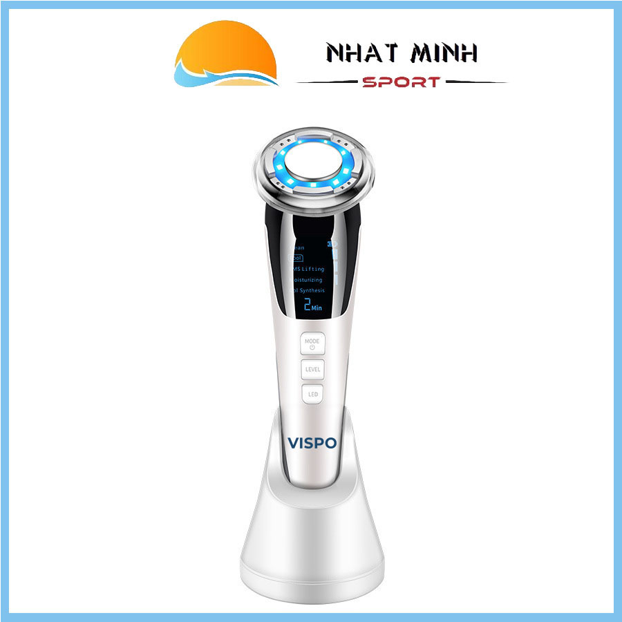 Máy Massage Mặt VP-CM23 Photon Nóng, Lạnh Giup Săn Chắc Da, Tăng Thẩm Thấu Tinh Chất, Nâng Cơ Mặt và Làm Sạch Da