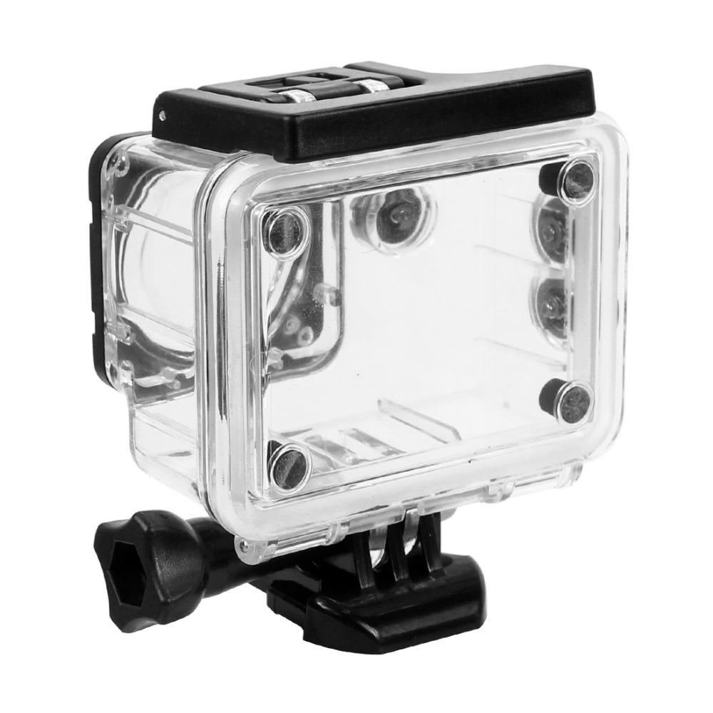 Trường hợp chống thấm nước dưới nước cho SJCAM SJ4000 WiFi Sportcam Outdoor Action Camera Camera Bảo vệ hộp phụ kiện Hộp phụ kiện