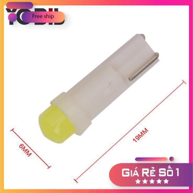 ️MUA 10 TẶNG 1️ Đèn LED T5 1 1MMD Ánh Sáng 3D Thay Thế Cho Ôtô - Xe Máy - Gắn Mặt Đồng H