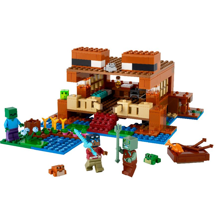 Đồ Chơi Lắp Ráp Ngôi Nhà Ếch LEGO MINECRAFT 21256 (400 chi tiết)