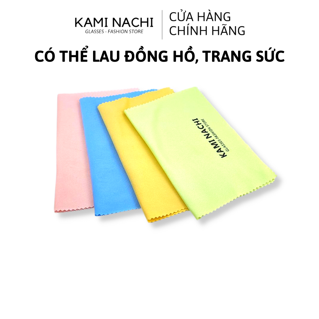 Khăn lau kính đa năng chuyên dụng KAMI NACHI loại 1 - Lau mắt kính cận, mặt kính điện thoại