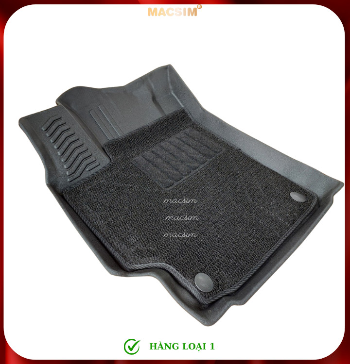 Hình ảnh Thảm lót sàn ô tô 2 lớp cao cấp dành cho xe LEXUS ES 2013-2018 (sd) nhãn hiệu Macsim chất liệu TPE màu đen