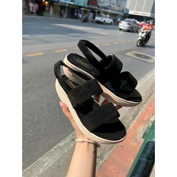 Sandal bánh mì đế xuồng độn đế hottrend