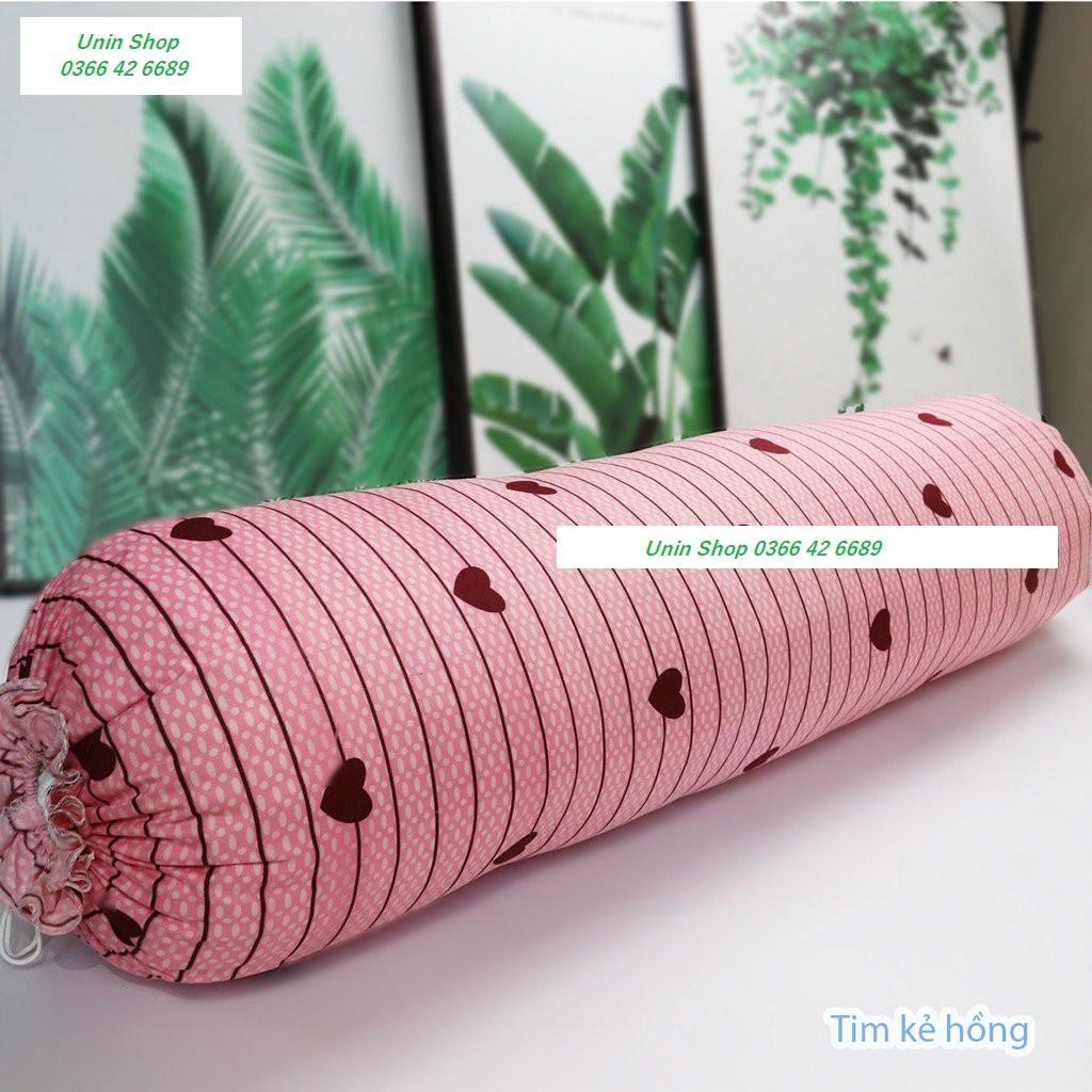 (Giá xưởng) Áo gối ôm, vỏ gối ôm loại to mẫu ẾCH XANH bao gối dài poly cotton 30x100cm loại đẹp