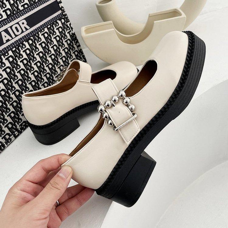 Giày Nữ Mũi Vuông Thời Trang Thanh Lịch