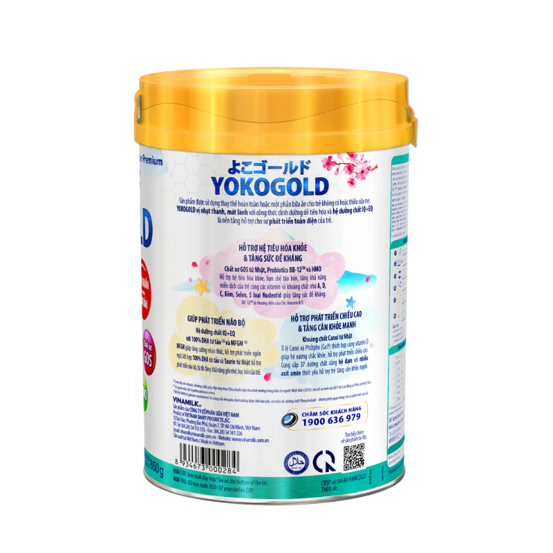 Sữa bột Vinamilk YOKOGOLD 1 850g