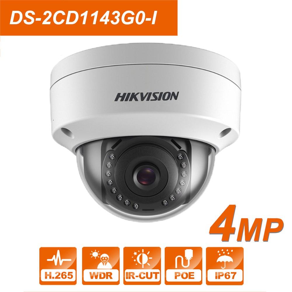 Camera IP Dome hồng ngoại 4.0 Megapixel HIKVISION DS-2CD1143G0-I - HÀNG CHÍNH HÃNG