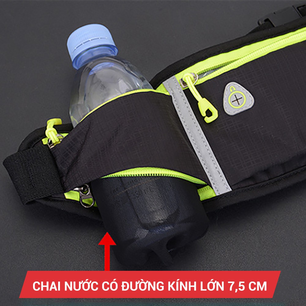 Túi đeo hông, đeo bụng chạy bộ nam nữ GoodFit GF106RB