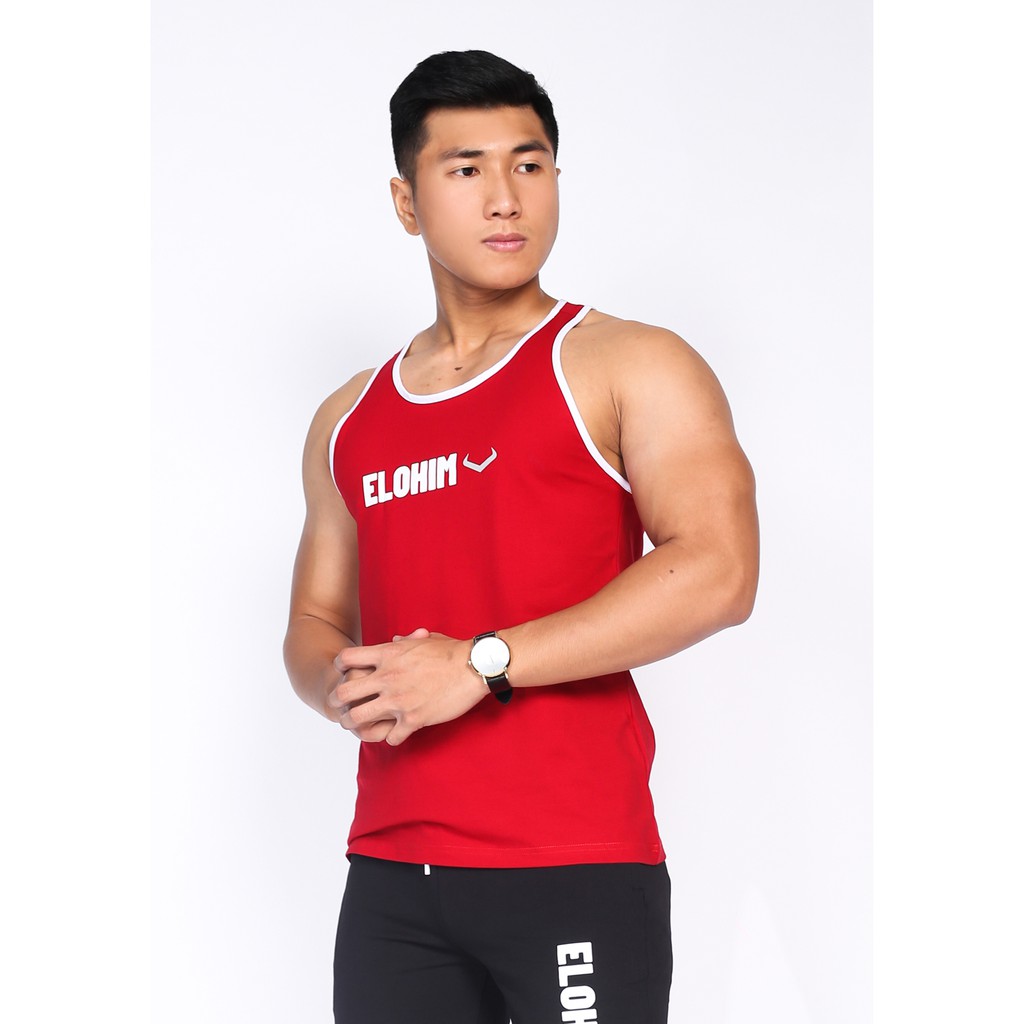 ÁO TANK TOP CHỮ ELOHIM Nam