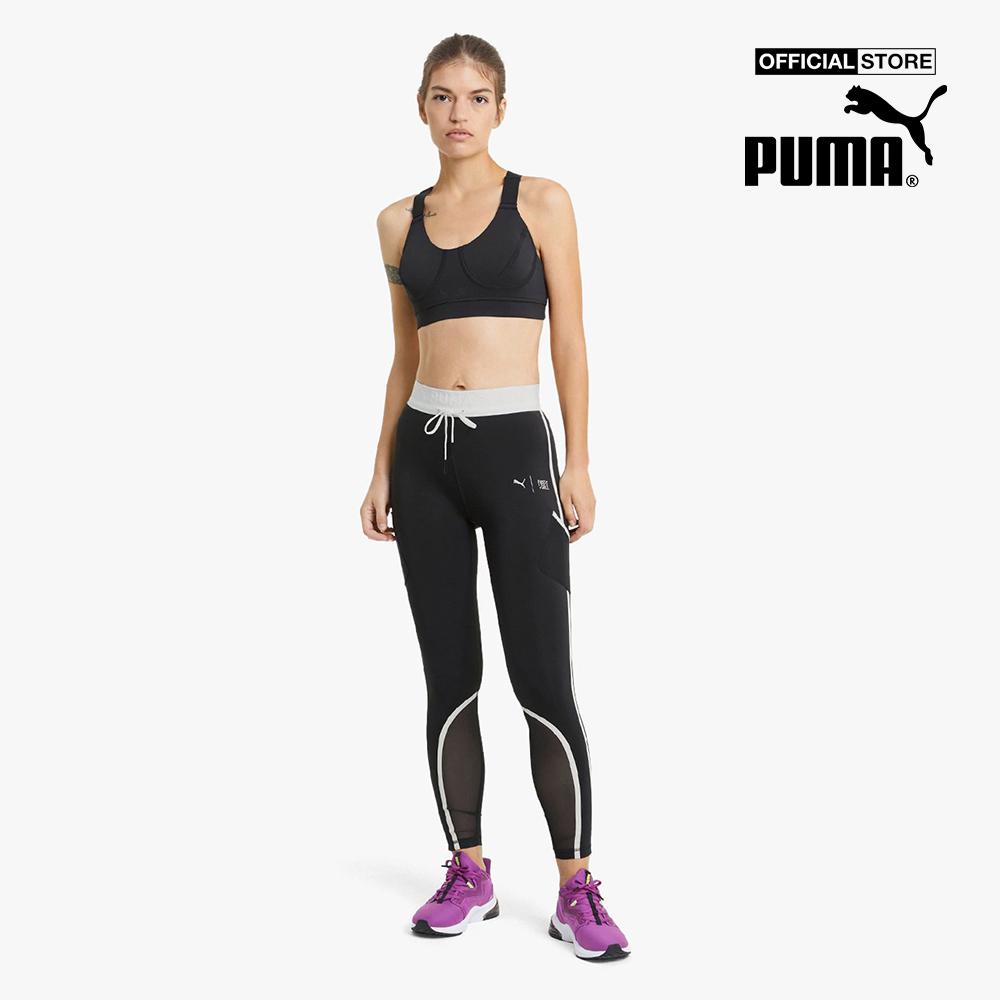 PUMA - Áo bra thể thao nữ Train First Mile Mid Impact 520250-01