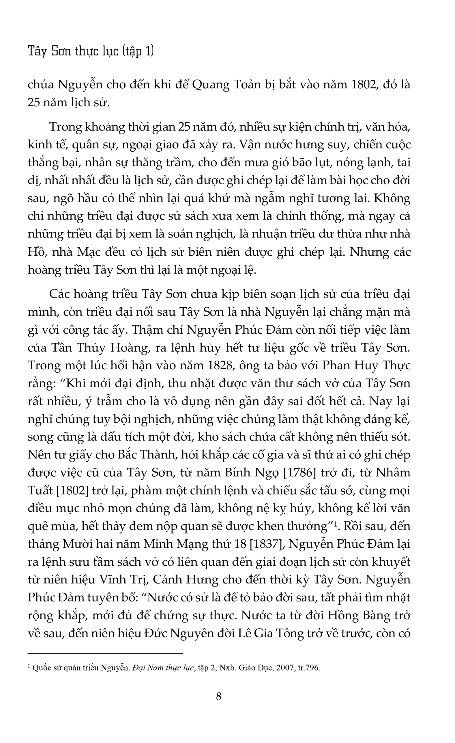 Sách - Tây Sơn Thực Lục - Trần Hoàng Vũ (tập biên)