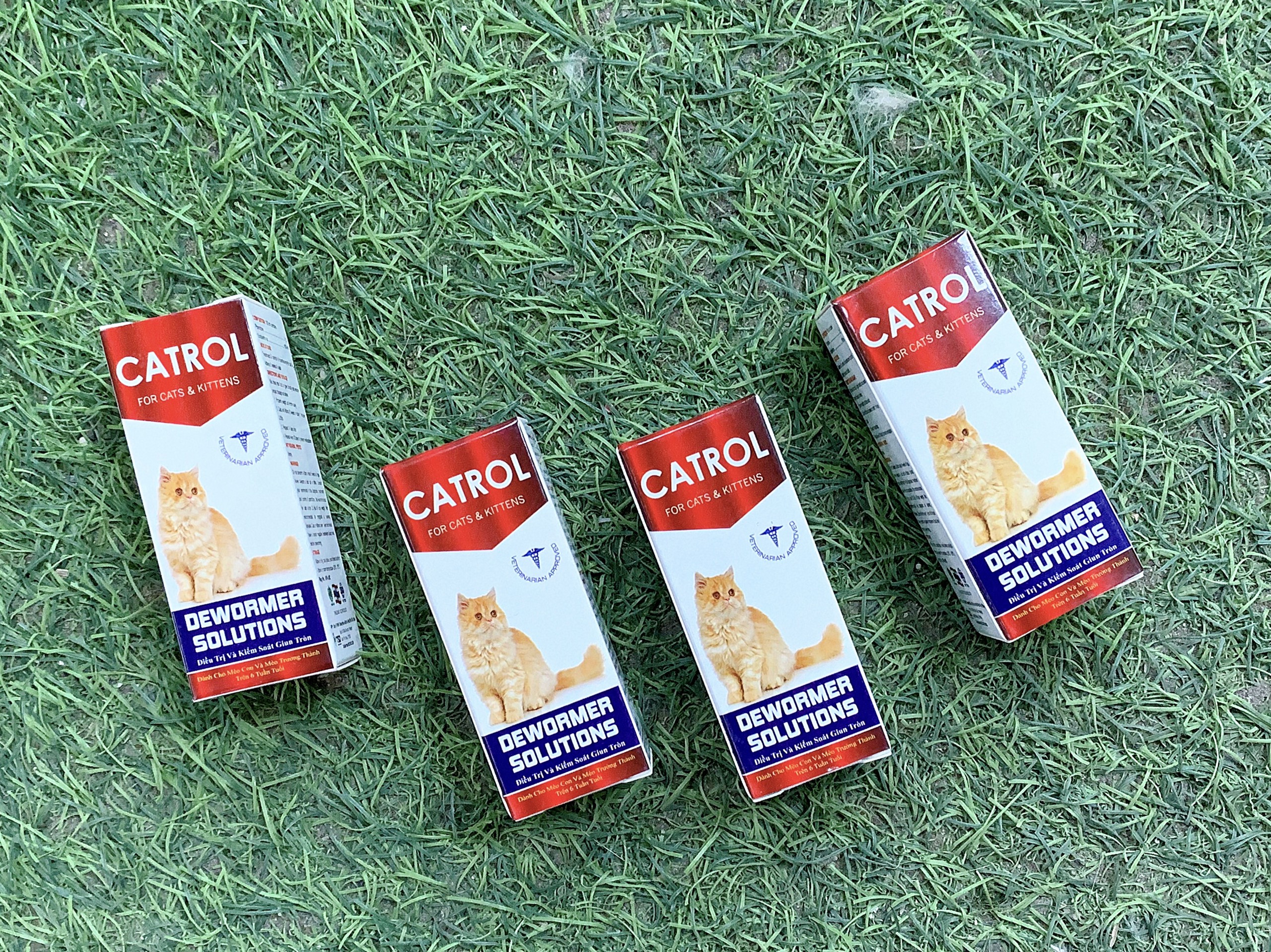 tẩy giun nước  cho mèo  - CATROL