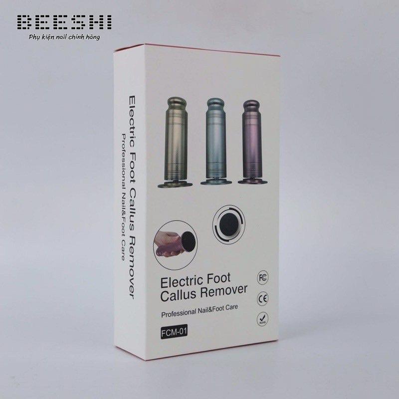 Máy chà gót chân cầm tay cực khoẻ tặng kèm miếng nhám- beeshi shop nail