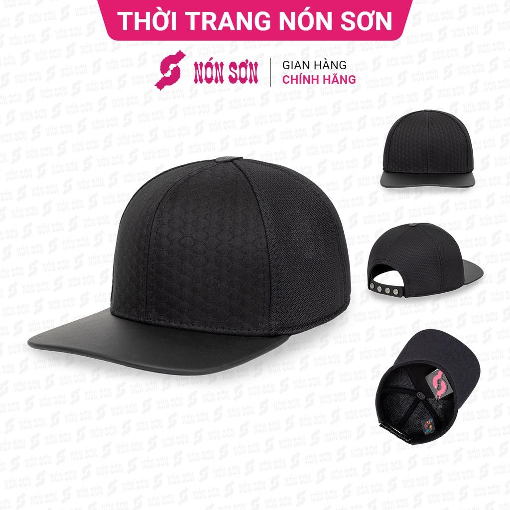 Mũ snapback hiphop nam nữ NÓN SƠN chính hãng MC210FK-ĐN1