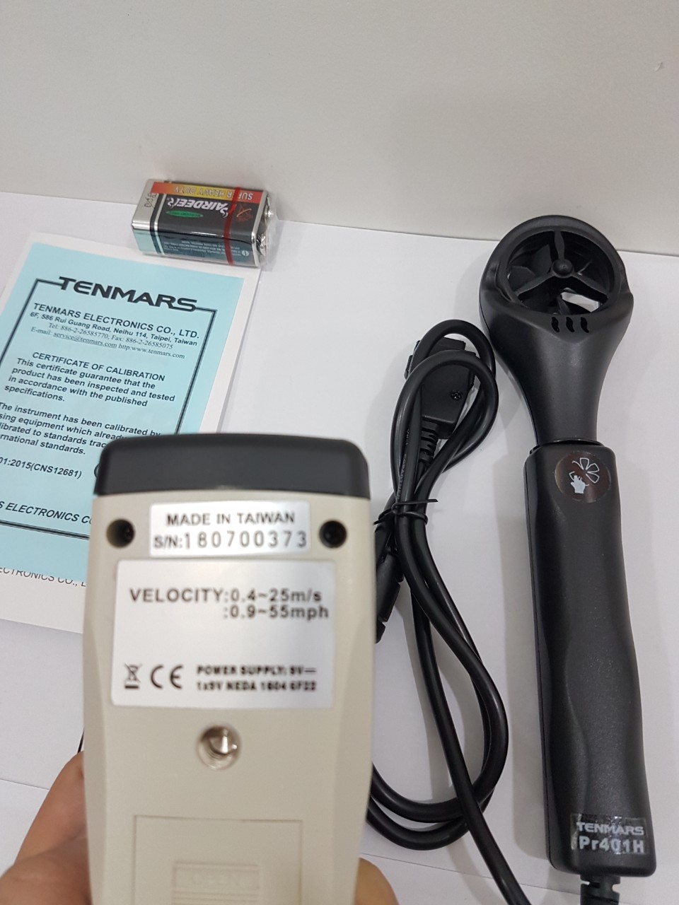 MÁY ĐO TỐC ĐỘ GIÓ TENMARS TM-403