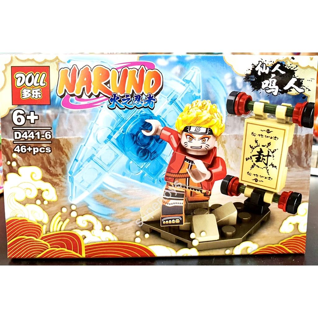 Lego Naruto hộp kèm nhân vật và vỹ thú