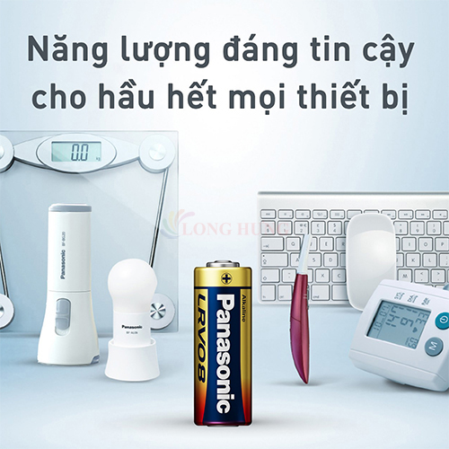 Vỉ Pin kiềm Panasonic Alkaline 23A 12V LRV08L/1BP-V (1 viên/5 viên) - Hàng chính hãng