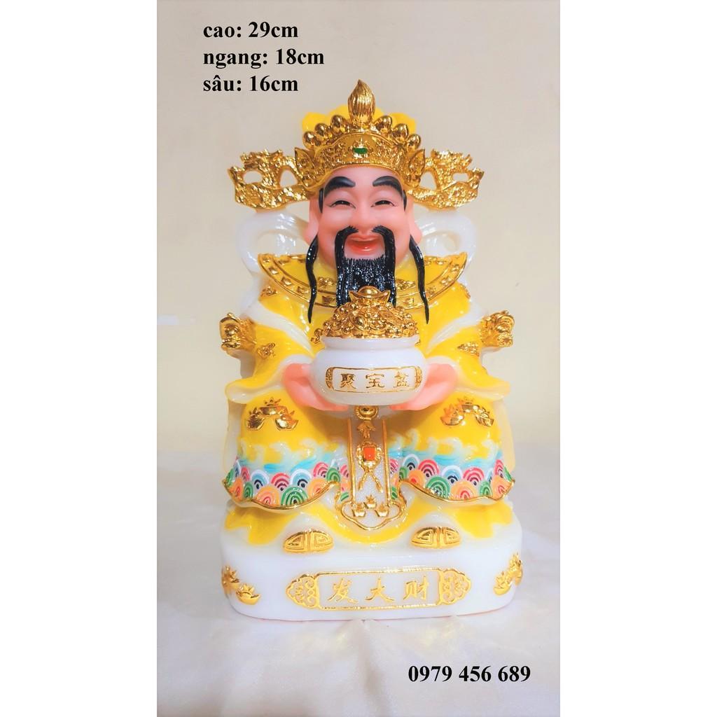 Tượng Thần Tài Kim Phát cao 29cm sản phẩm chất lượng