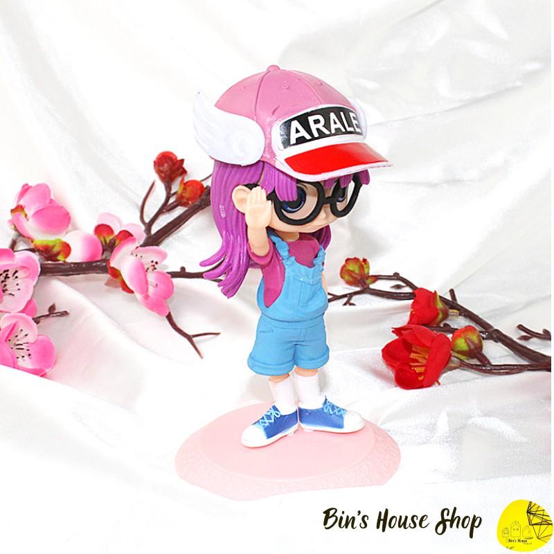 Mô hình đồ chơi Arale trong Phim Hoạt Hình Dr. Độ Sụt Arale cao 14 cm( Shop hỗ trợ gói quà)