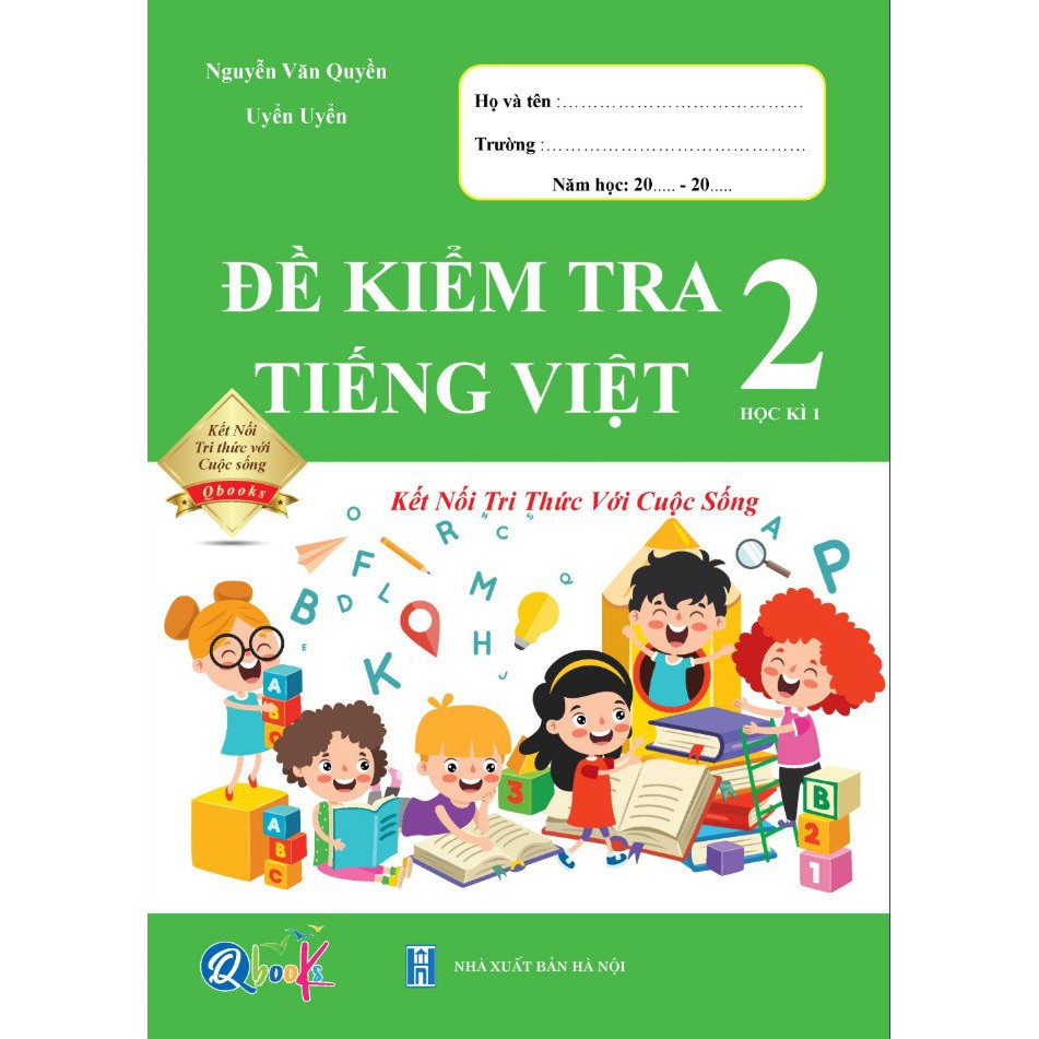 Sách - Combo Đề Kiểm Tra Toán và Tiếng Việt 2 - Kết Nối Tri Thức Với Cuộc Sống - Học Kì 1