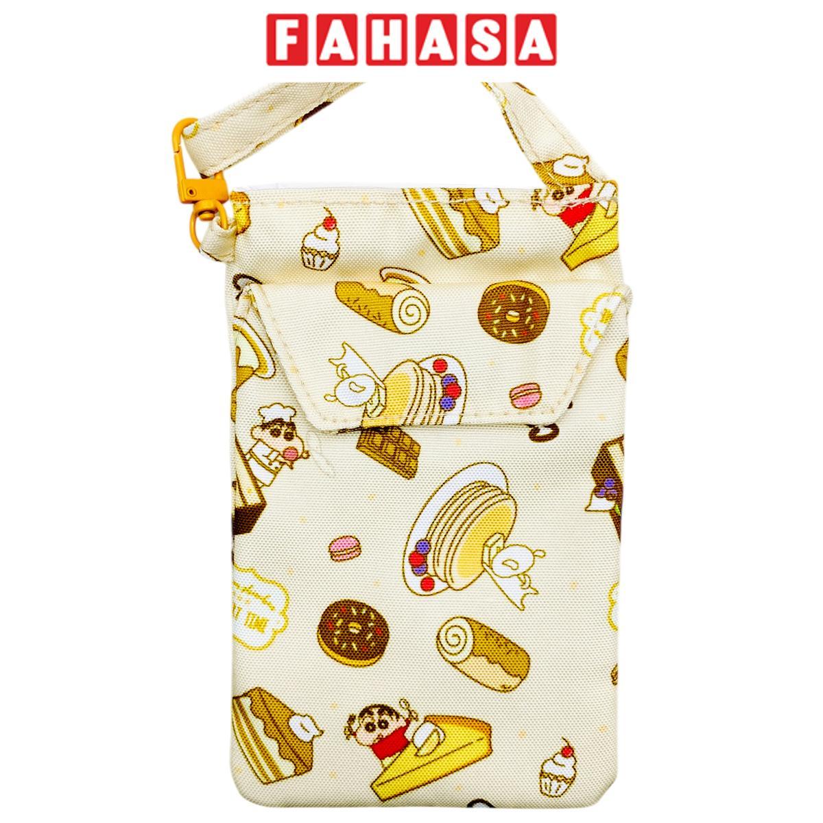 Túi Mini Cầm Tay Crayon Shin-Chan - Deli LB651 - Màu Vàng