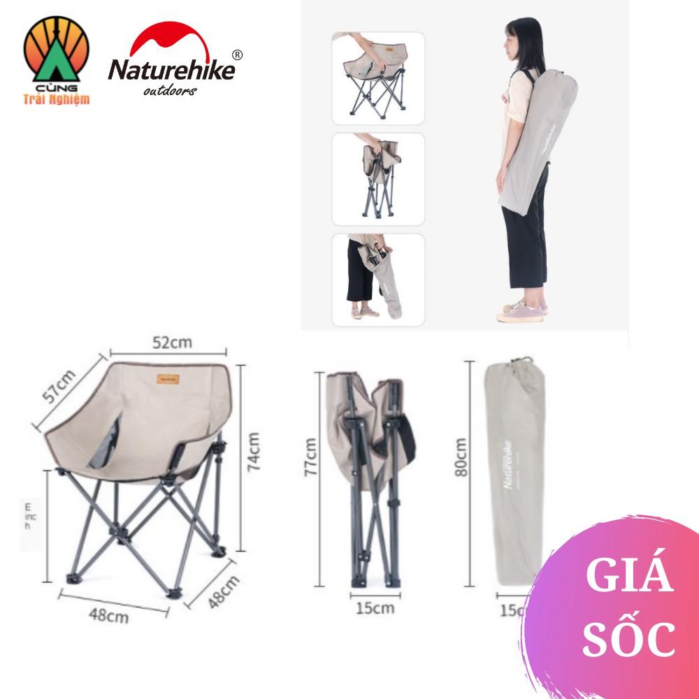 Ghế Ngồi Câu Cá Chắc Chắn Naturehike Gọn Nhẹ NH20JJ022